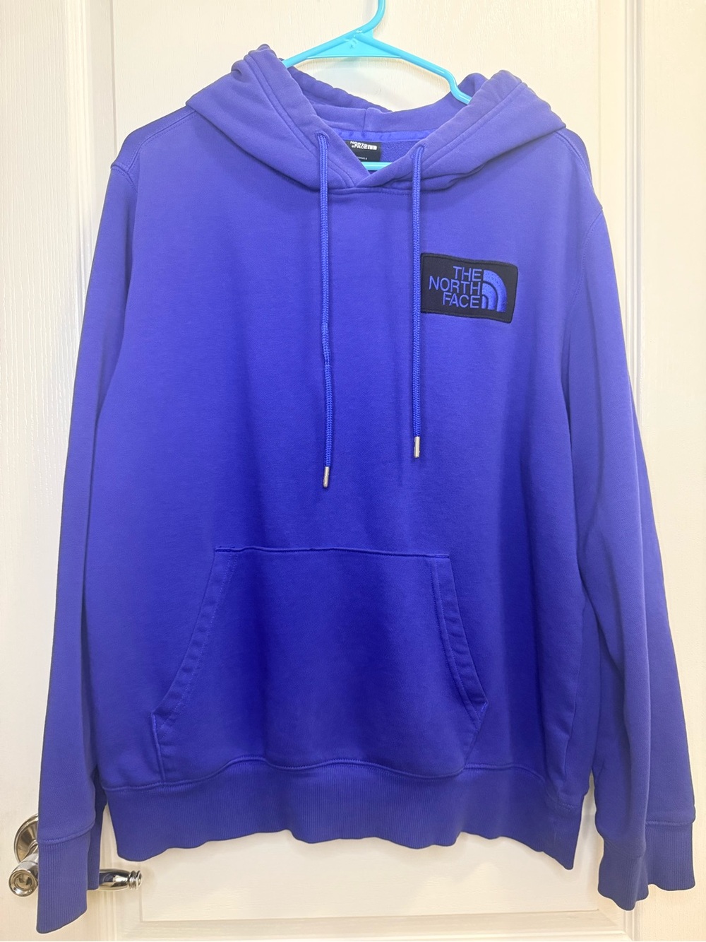 The North Face Men’s Hoodie - Blue/purple large
